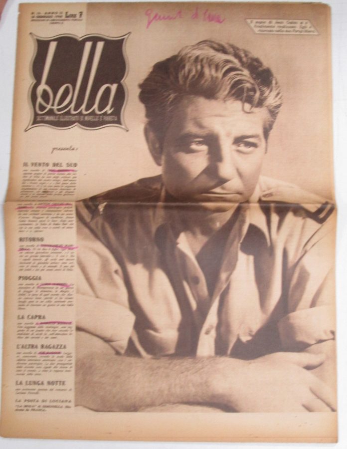 BELLA magazine side cover Issue 14 18 January 1945