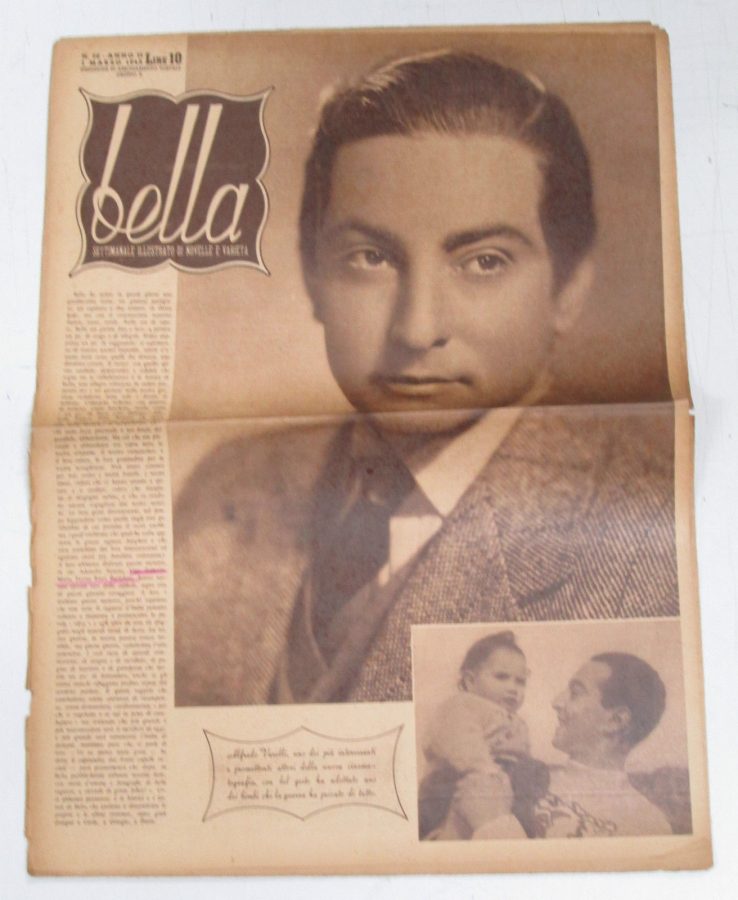 BELLA magazine side cover Issue 20 1 March 1945