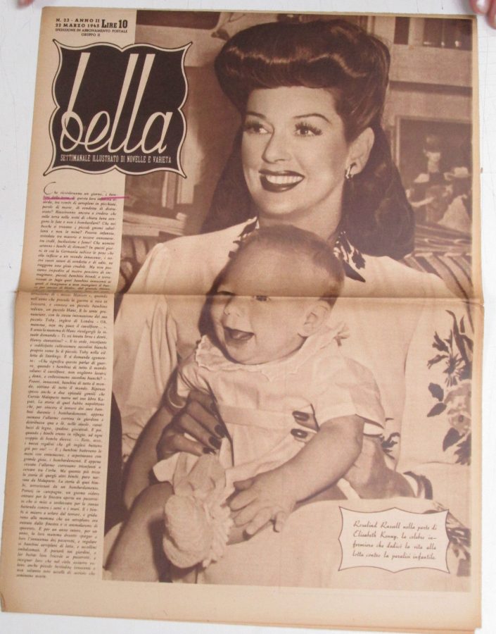 BELLA magazine side cover Issue 23 22 March 1945
