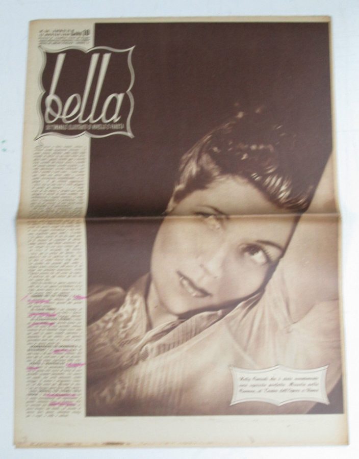 BELLA magazine side cover Issue 26 12 April 1945
