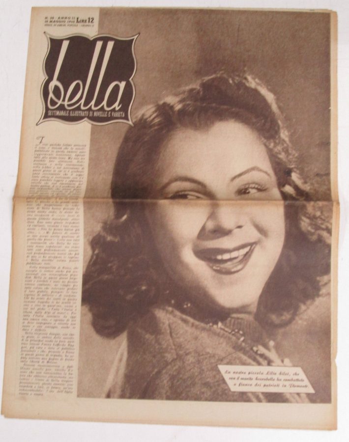 BELLA magazine side cover Issue 30 10 May 1945