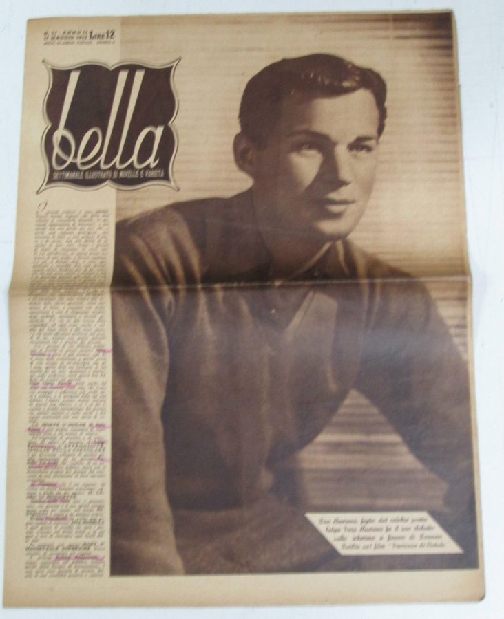 BELLA magazine side cover Issue 31 17 May 1945