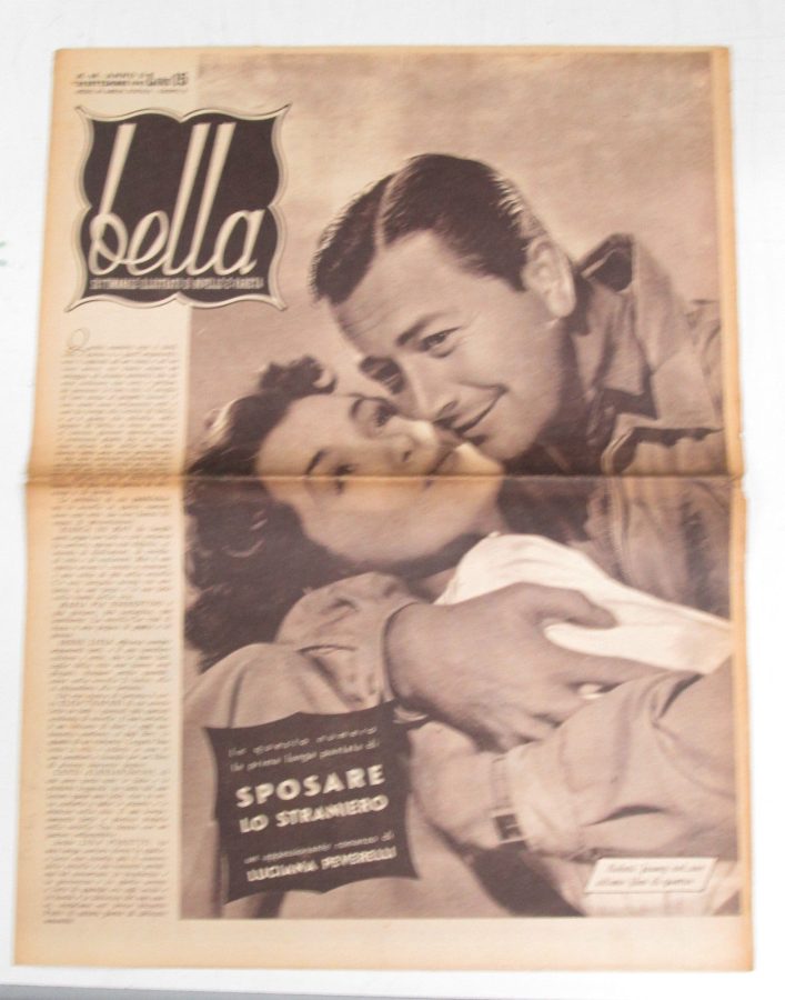 BELLA magazine side cover Issue 49 20 September 1945