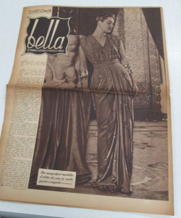 BELLA magazine side cover Issue 6 12 February 1946