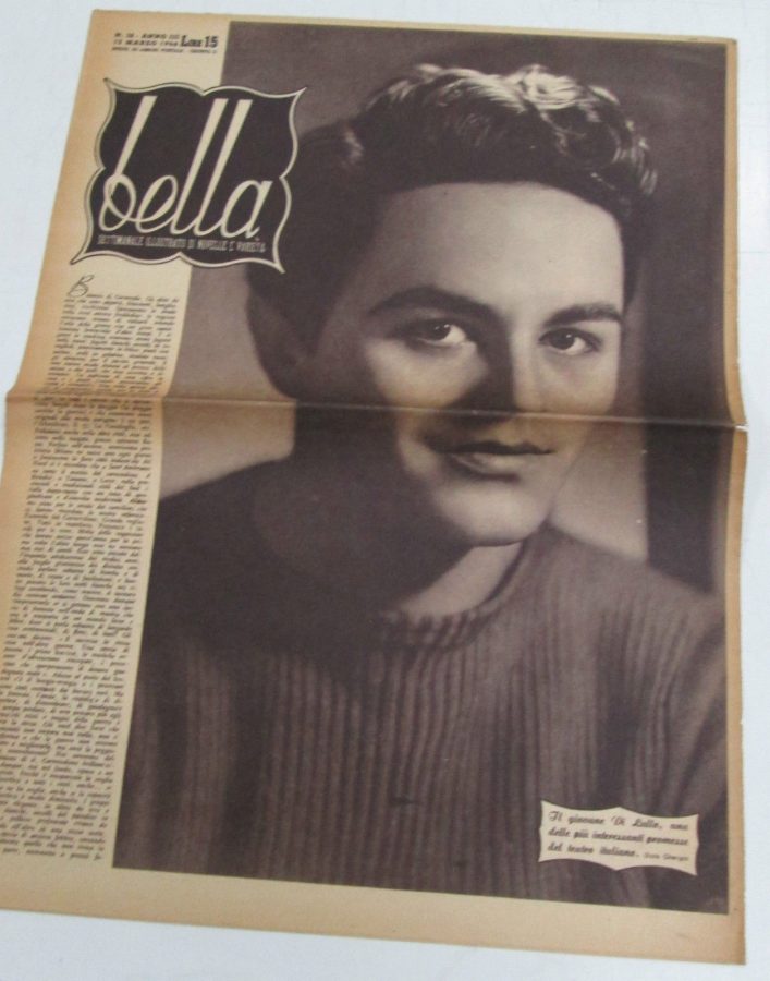 BELLA magazine side cover Issue 10 12 March 1946
