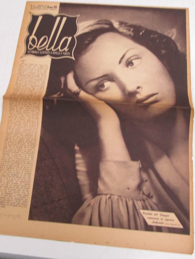 BELLA magazine side cover Issue 11 19 March 1946