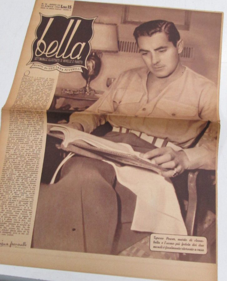 BELLA magazine side cover Issue 16 23 April 1946
