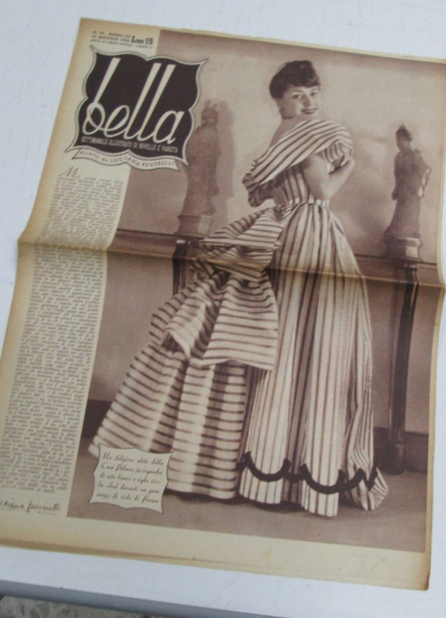 BELLA magazine side cover Issue 19 14 May 1946