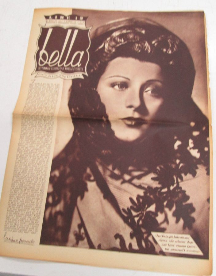 BELLA magazine side cover Issue 27 9 July 1946