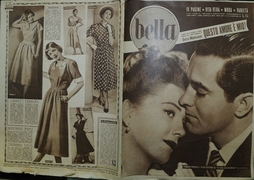 BELLA magazine side cover Issue 22 2 June 1949