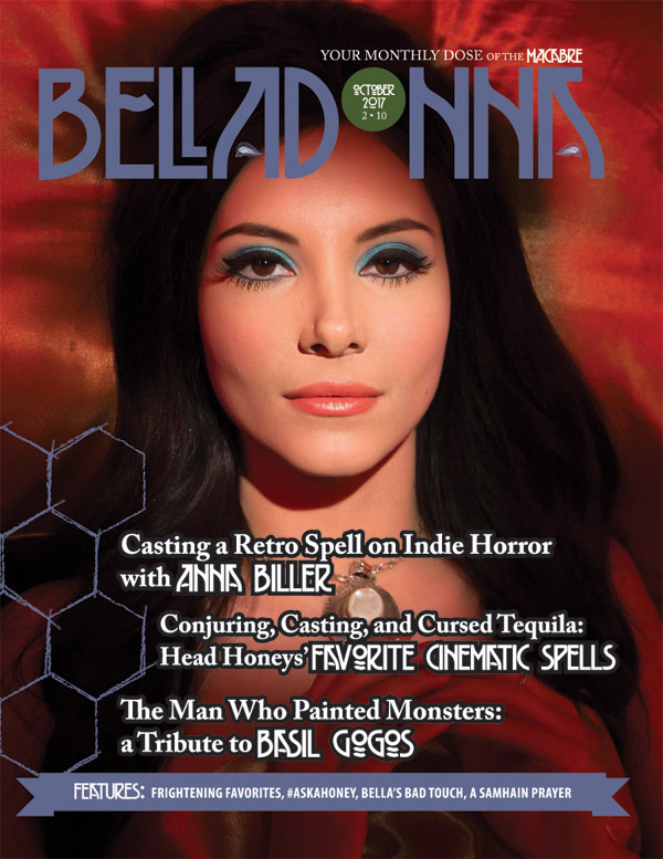 BELLADONNA magazine side cover  October 2017