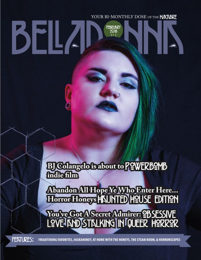 BELLADONNA magazine side cover  February 2018
