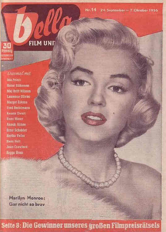 BELLA (De) magazine side cover Issue 14 24 September 1956