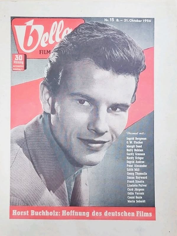 BELLA (De) magazine side cover Issue 15 8 October 1956