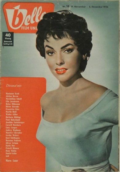 BELLA (De) magazine side cover Issue 18 19 November 1956