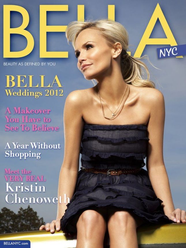 BELLA USA magazine side cover  March 2012