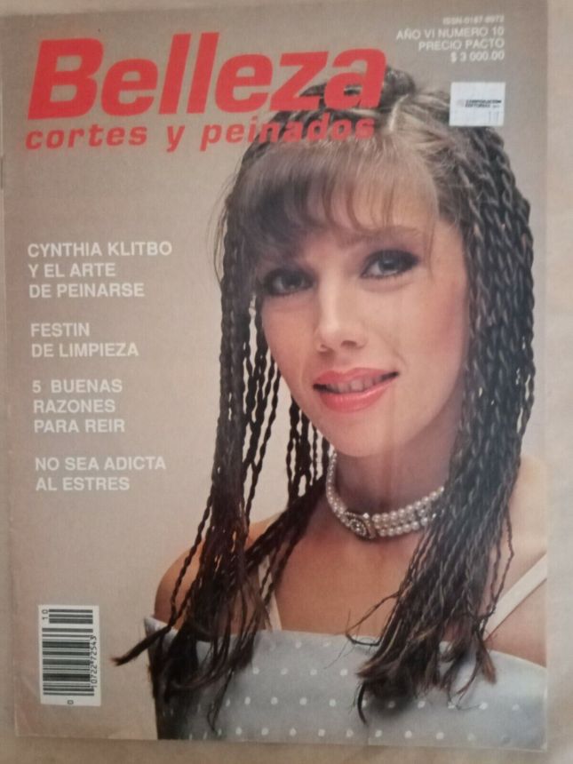BELLEZA CORTES Y PEINADOS magazine side cover Issue 10  June 1984