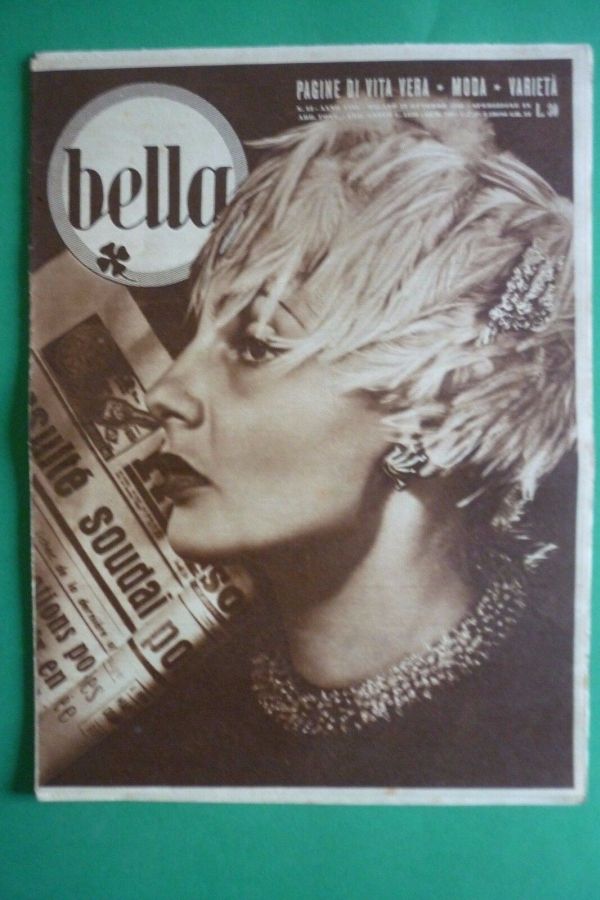 BELLA magazine side cover Issue 42 18 October 1951
