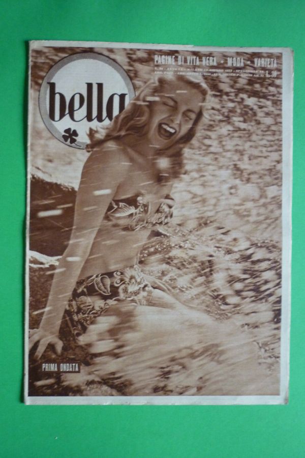 BELLA magazine side cover Issue 24 12 June 1952