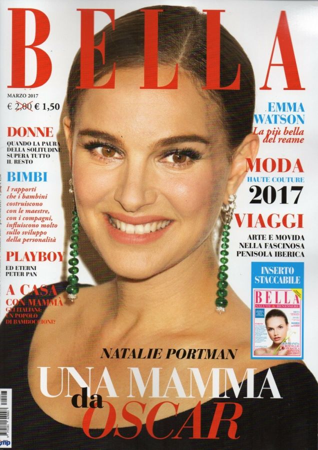 BELLA magazine side cover  March 2017