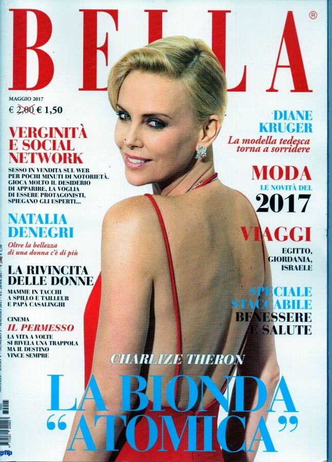 BELLA magazine side cover  May 2017