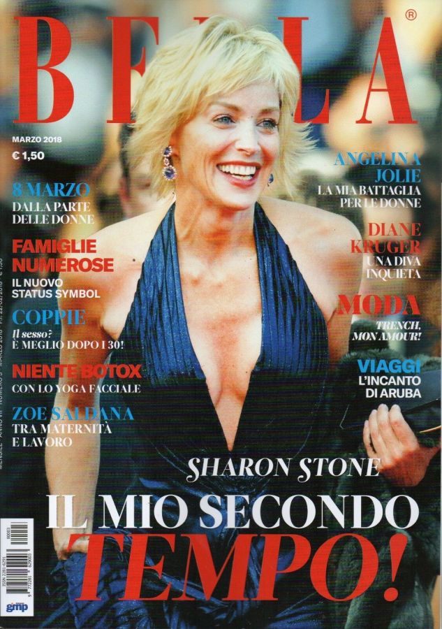 BELLA magazine side cover  March 2018