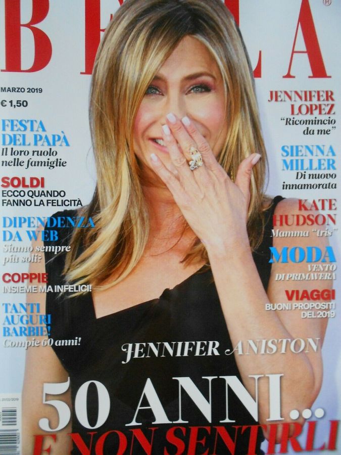 BELLA magazine side cover  March 2019