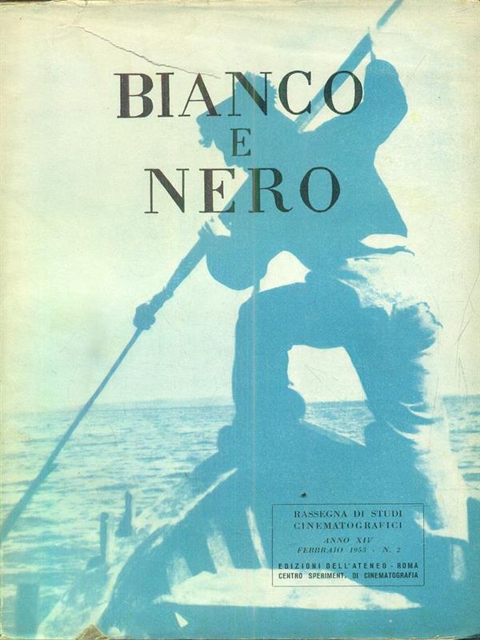 BIANCO E NERO magazine side cover Issue 2  February 1953