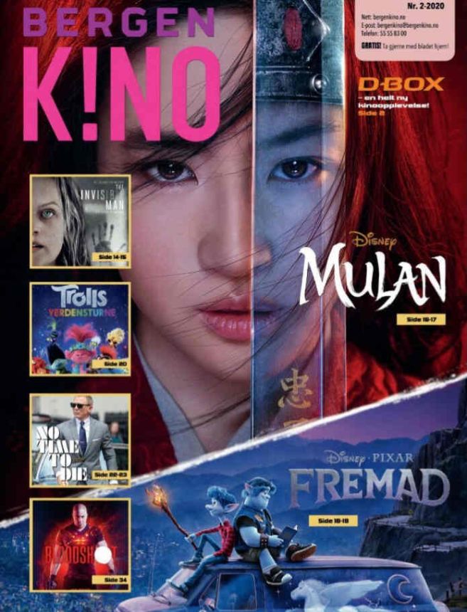 BERGEN KINO magazine side cover Issue 2   2020