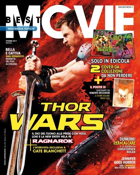 BEST MOVIE magazine cover  October 2017