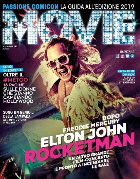 BEST MOVIE magazine cover  May 2019