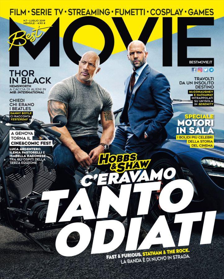 BEST MOVIE magazine cover  July 2019