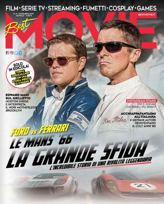 BEST MOVIE magazine cover  November 2019