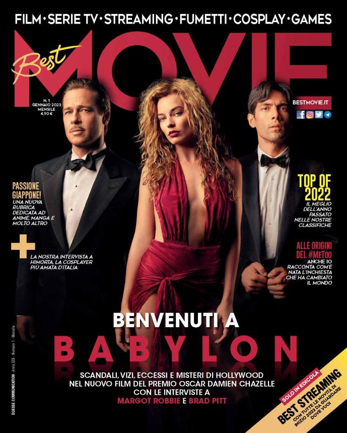 BEST MOVIE magazine cover  January 2023