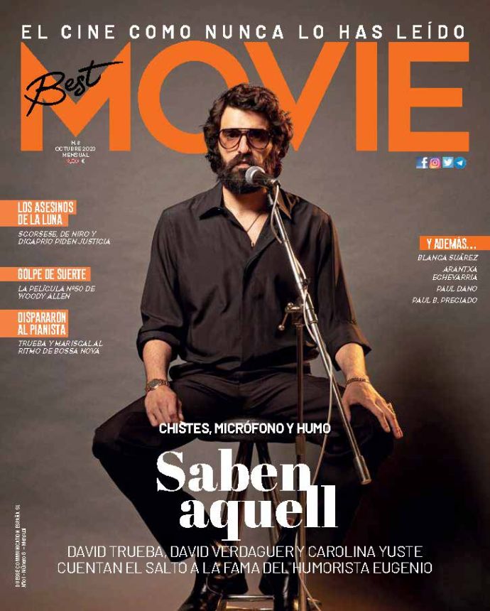 BEST MOVIE SPAIN magazine side cover  October 2023