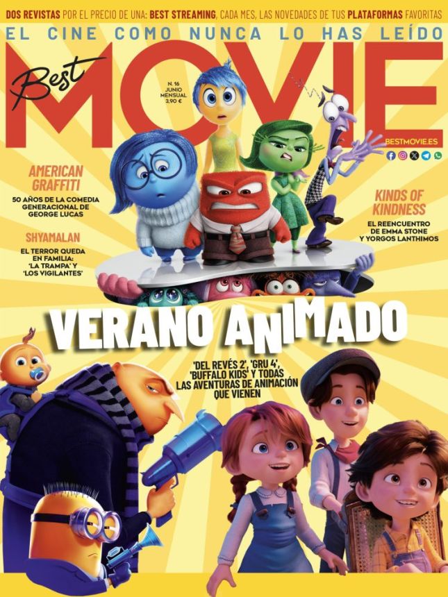 BEST MOVIE SPAIN magazine cover  June 2024