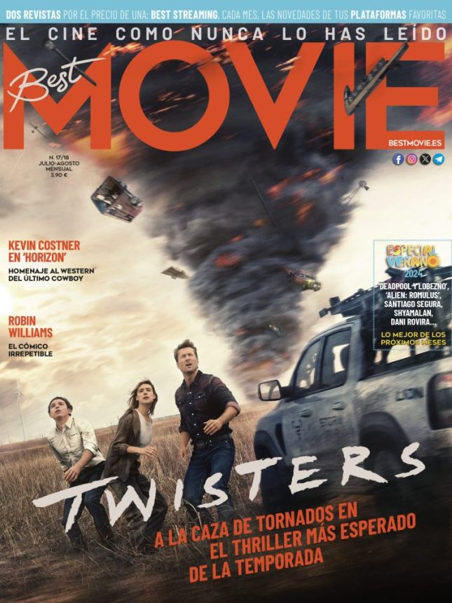 BEST MOVIE SPAIN magazine cover  July/August 2024