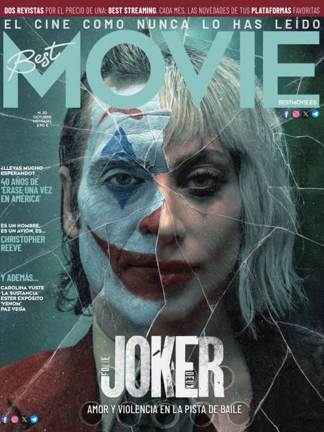 BEST MOVIE SPAIN magazine side cover  October 2024
