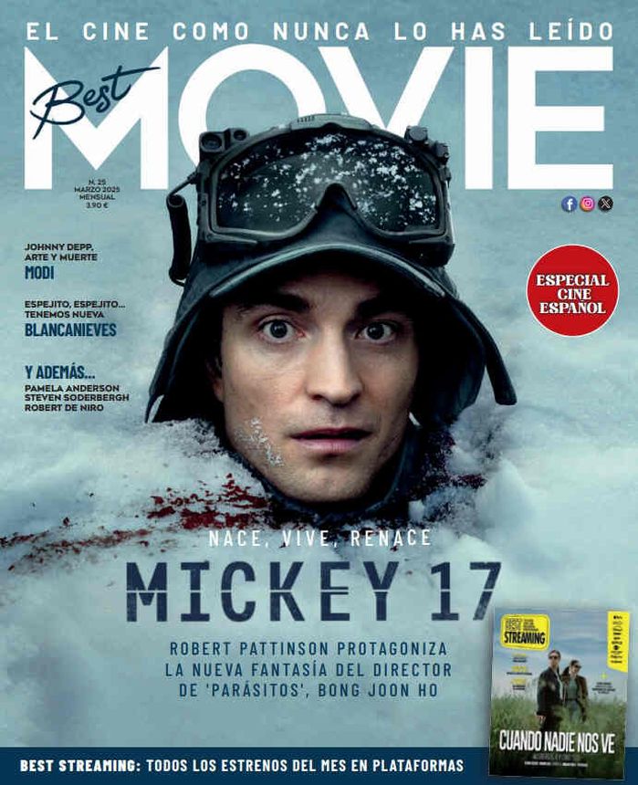 BEST MOVIE SPAIN magazine cover  March 2025