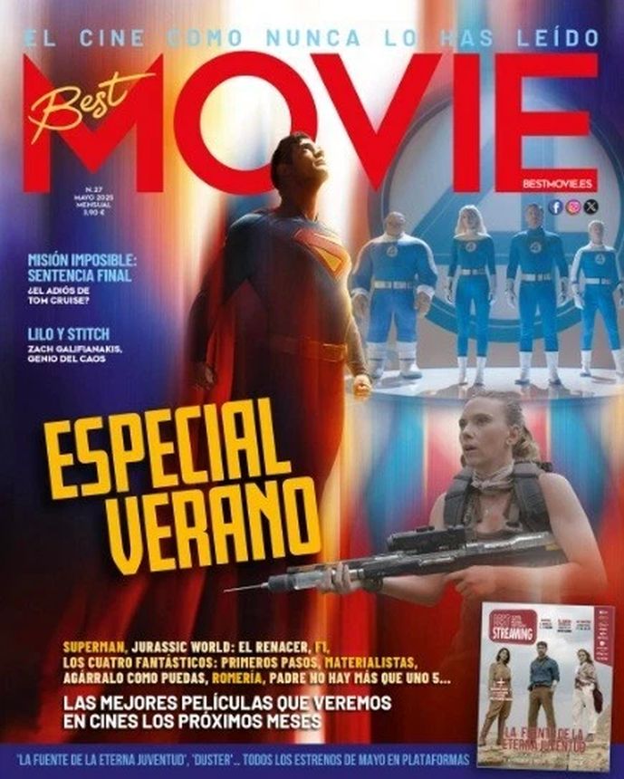 BEST MOVIE SPAIN magazine cover  May 2025