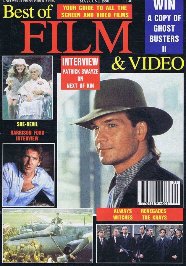 BEST OF FILM AND VIDEO magazine side cover May/June 1990