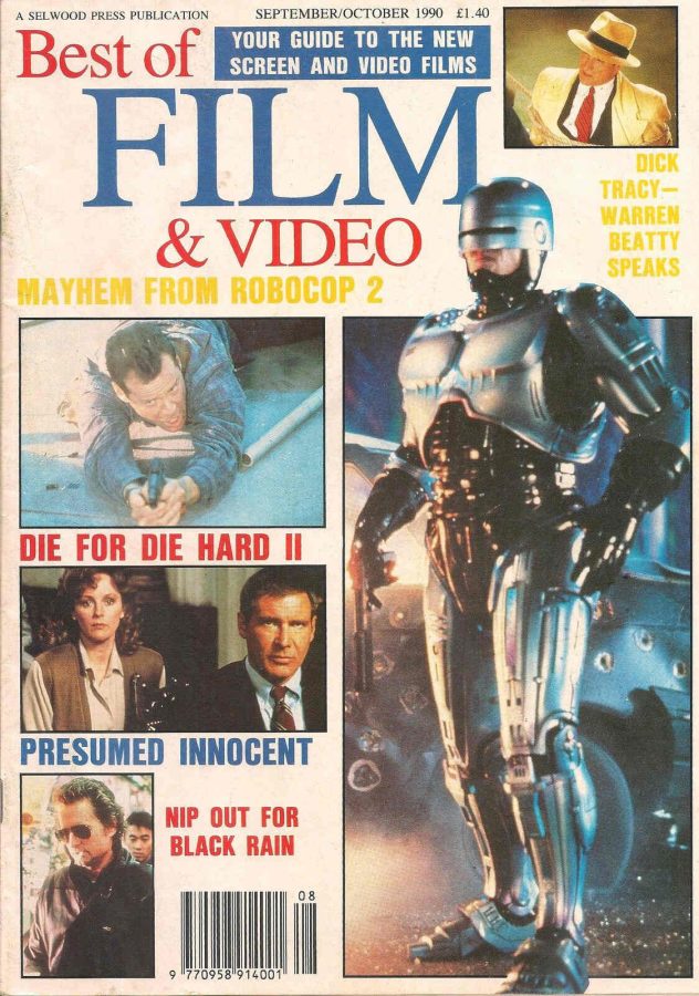 BEST OF FILM AND VIDEO magazine side cover September/October 1990