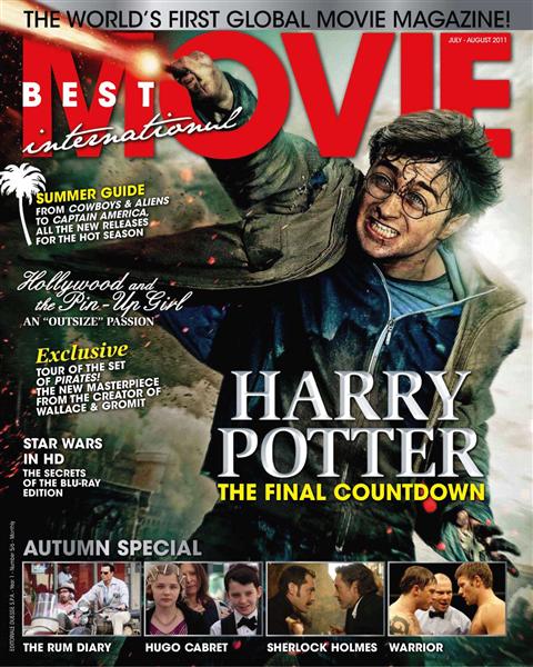 BEST MOVIE INTERNATIONAL magazine side cover Issue 5/6 July/August 2011