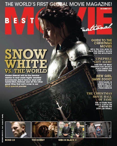 BEST MOVIE INTERNATIONAL magazine side cover Issue 10 December 2011