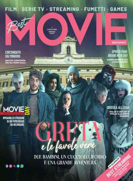 BEST MOVIE magazine cover  July 2026