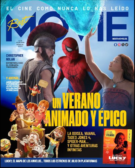 BEST MOVIE SPAIN magazine cover  July 2026