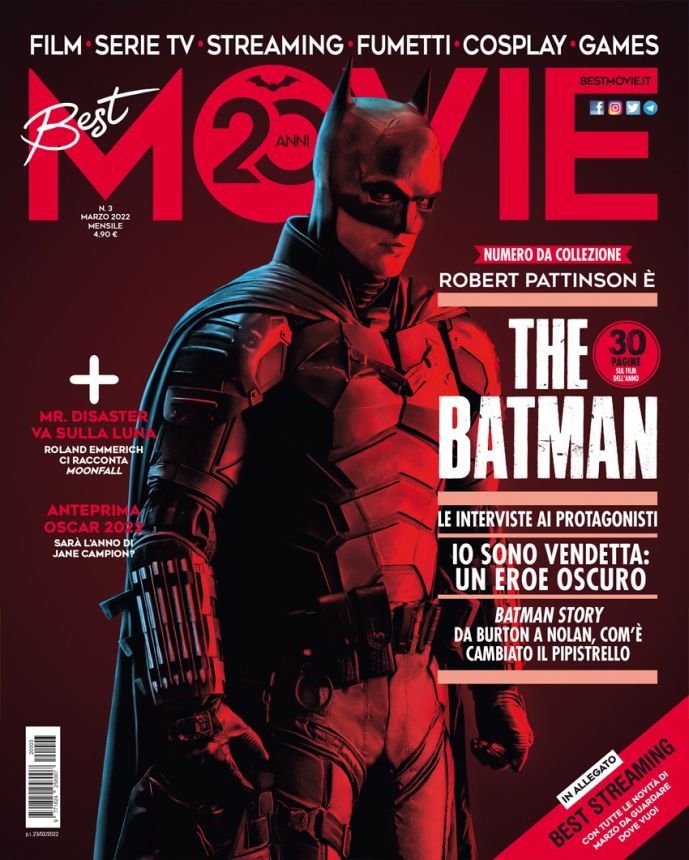 BEST MOVIE magazine cover  March 2022