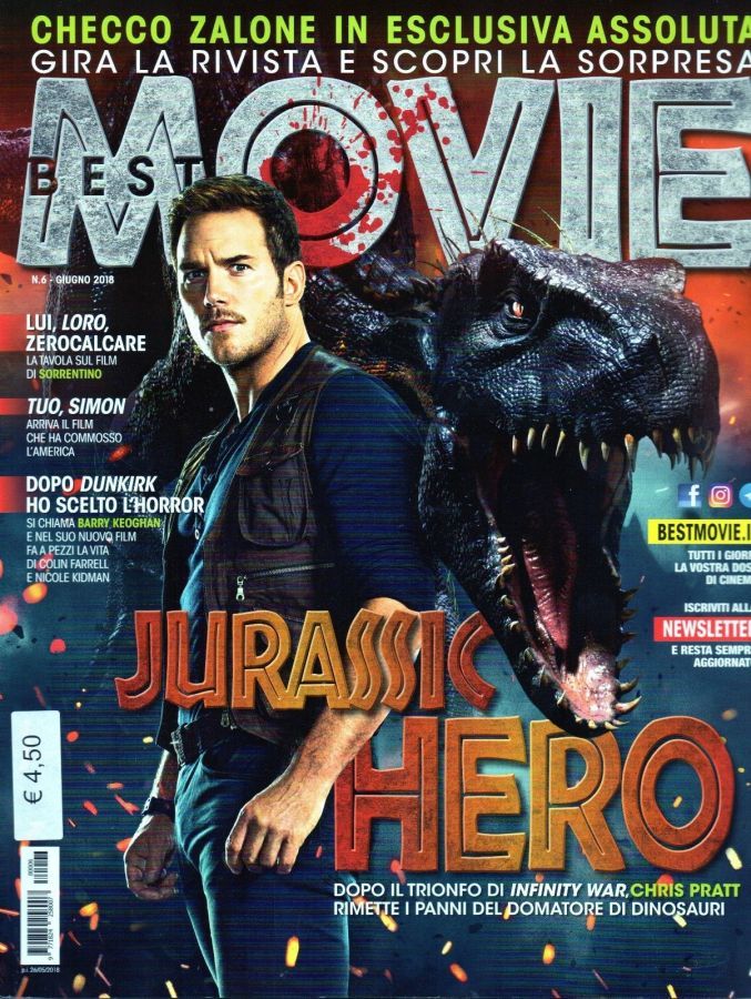 BEST MOVIE magazine cover  June 2018
