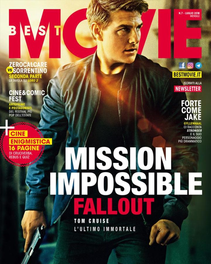 BEST MOVIE magazine cover  July 2018