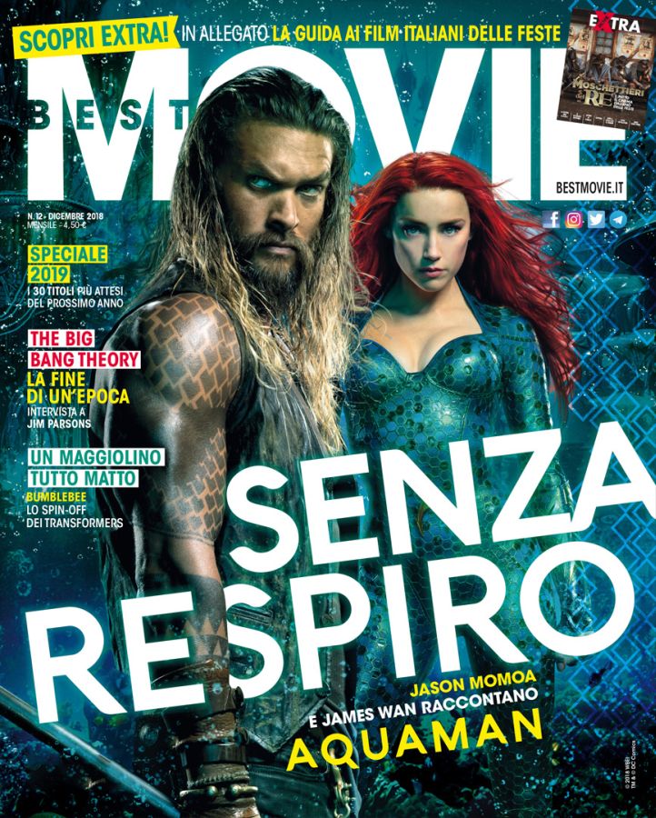 BEST MOVIE magazine cover  December 2018